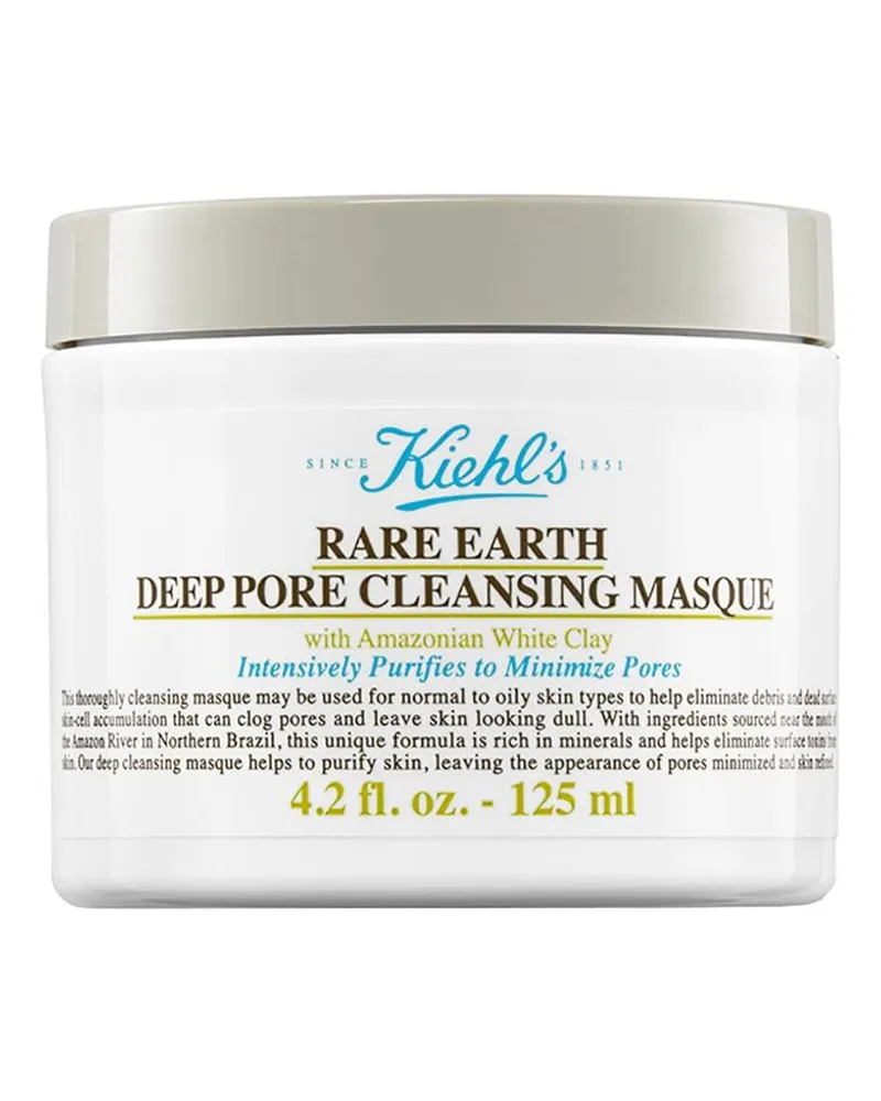 Kiehl's Rare Earth Deep Pore Cleansing Masque Reinigungsmasken 125 ml 