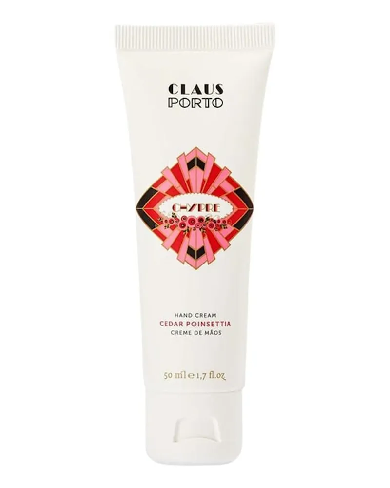 Claus Porto Chypre Cedar Poinsettia Hand Cream Handcreme 50 ml 