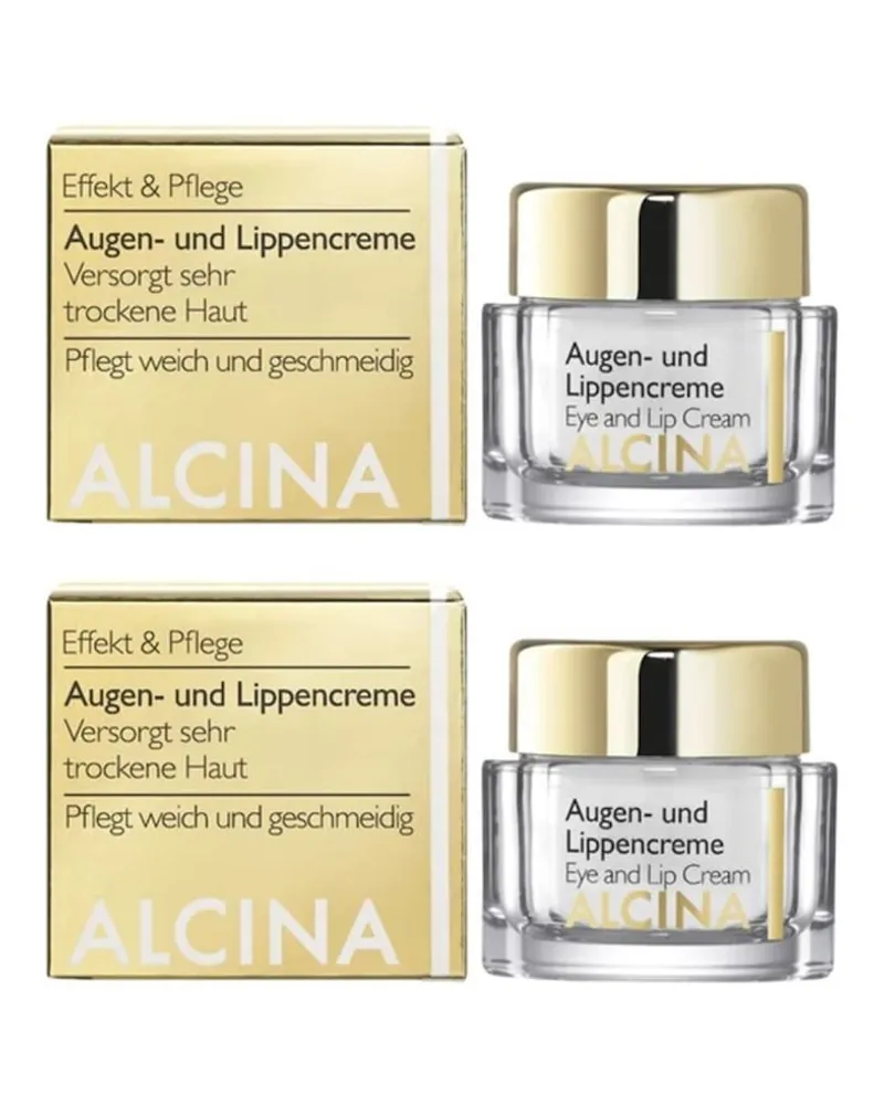 ALCINA Augen U. Lippencreme 2er Set* & Lippenmasken 30 Ml