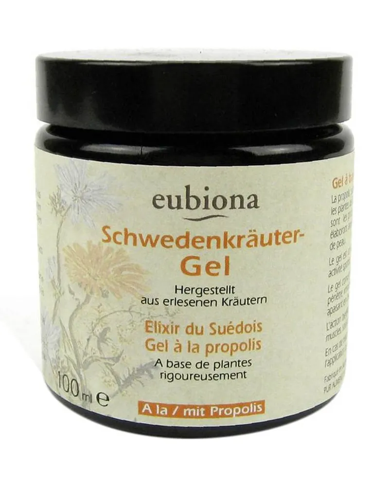 Eubiona Schwedenkräuter Gel mit Propolis 100ml Bodylotion 