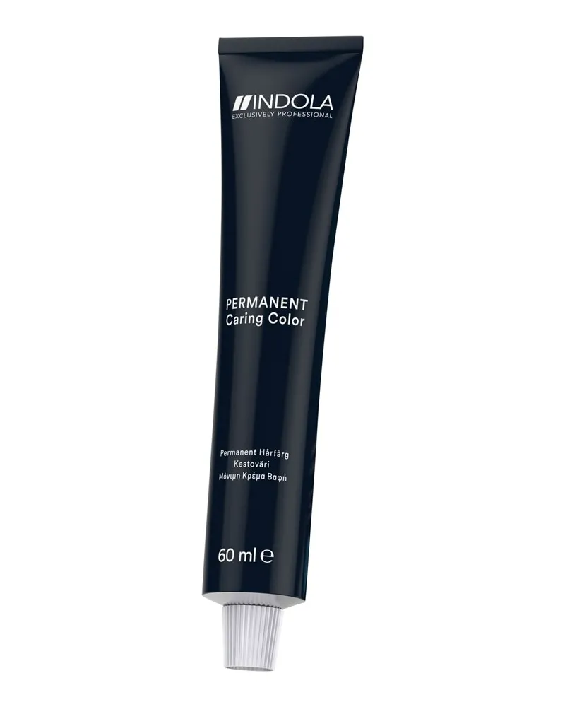 Indola Intense Coverage Permanente Haarfarbe Haartönung 60 ml Schwarz Schwarz