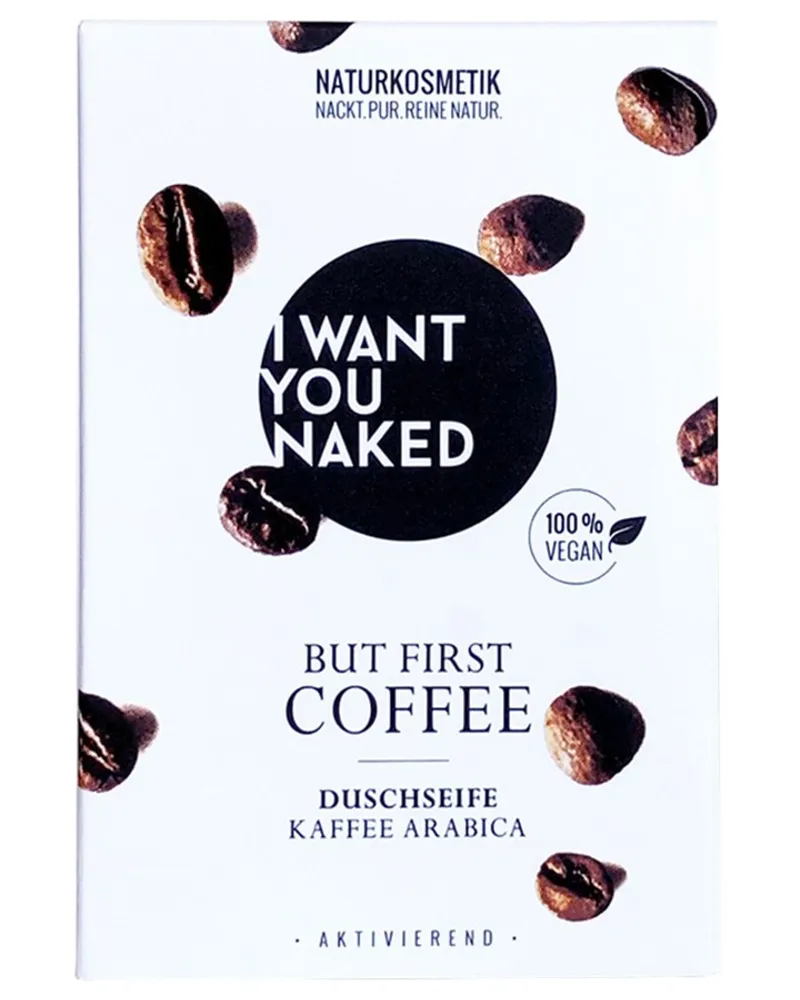 I WANT YOU NAKED Kaffee & Mandelöl Duschseife Duschgel 100 g 