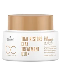 Schwarzkopf BC BONACURE Q10 Time Restore Clean Tonerde-Maske200ml Haarkur & -maske 