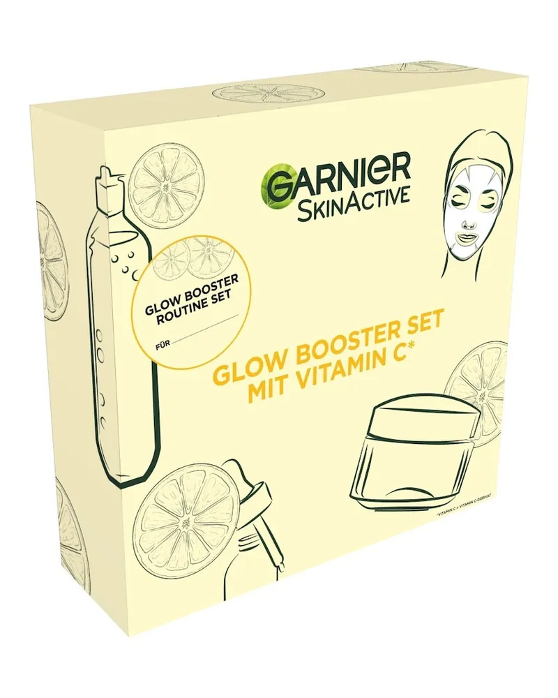 Garnier Skin Active Glow Booster Set Gesichtspflegesets 