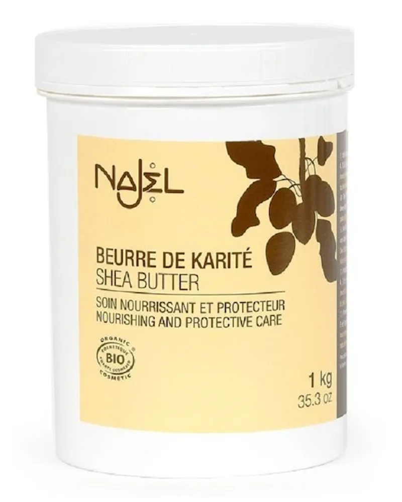 NAJEL Sheabutter Bio natur 1kg Körperbutter 