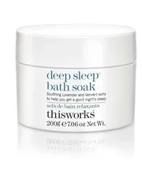 this works Schlaf Deep Sleep Badesalz & Badebomben 200 g 