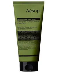 Aesop Geranium Leaf Body Scrub Körperpeeling 180 ml 