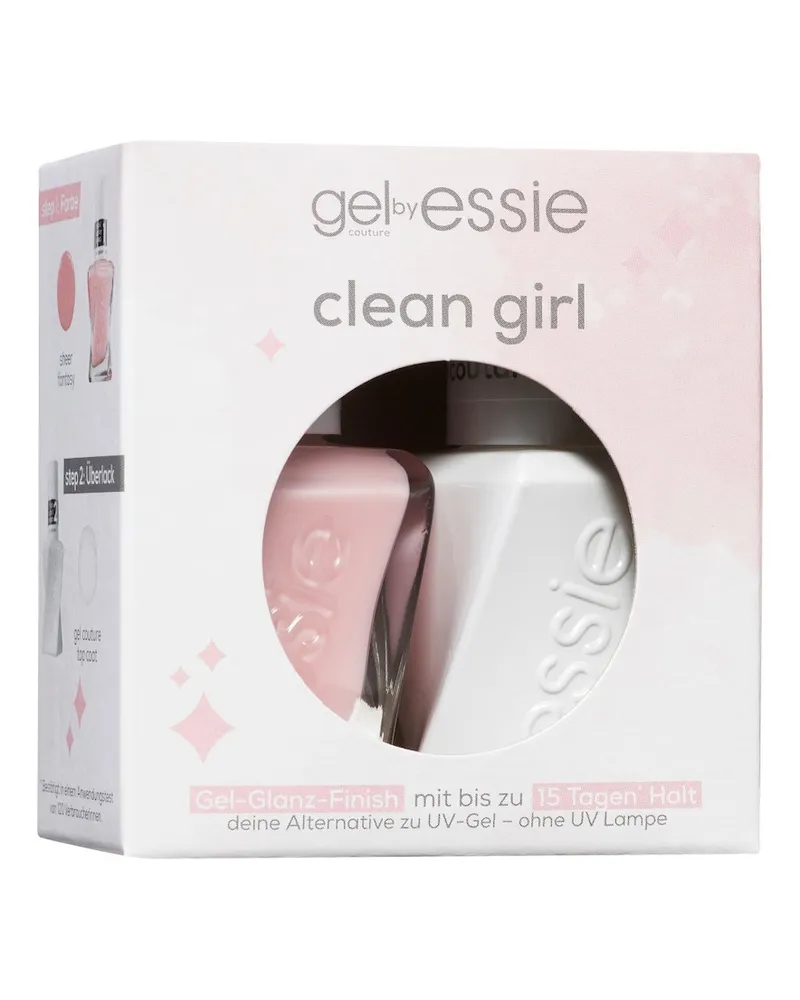 essie Set Clean Girl Nagellack Nude