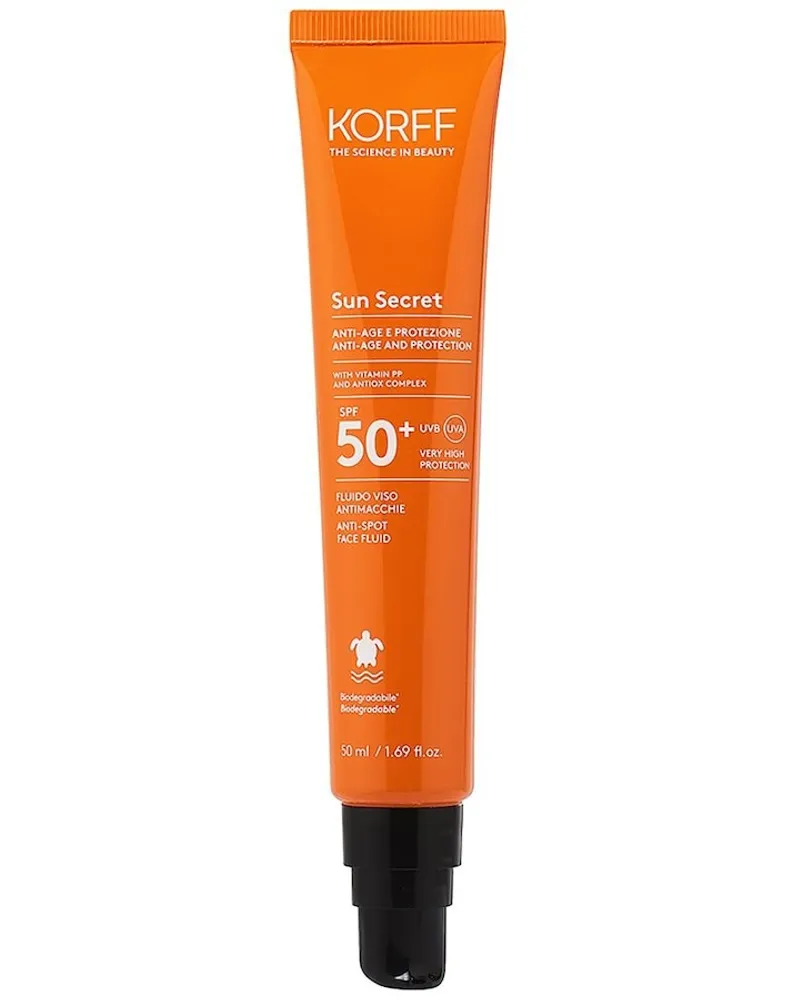 Korff Sun Secret Anti-Spot Face Fluid Protection SPF 50+ Sonnenschutz 50 ml 