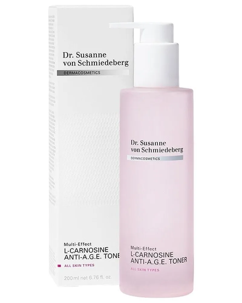 Dr. Susanne von Schmiedeberg L-Carnosine Multi-Effect Anti-A.G.E. Toner Gesichtswasser 200 ml 