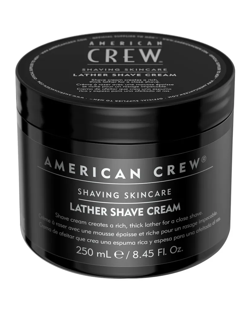 American Crew Lather Shave Cream Rasur 250 ml 