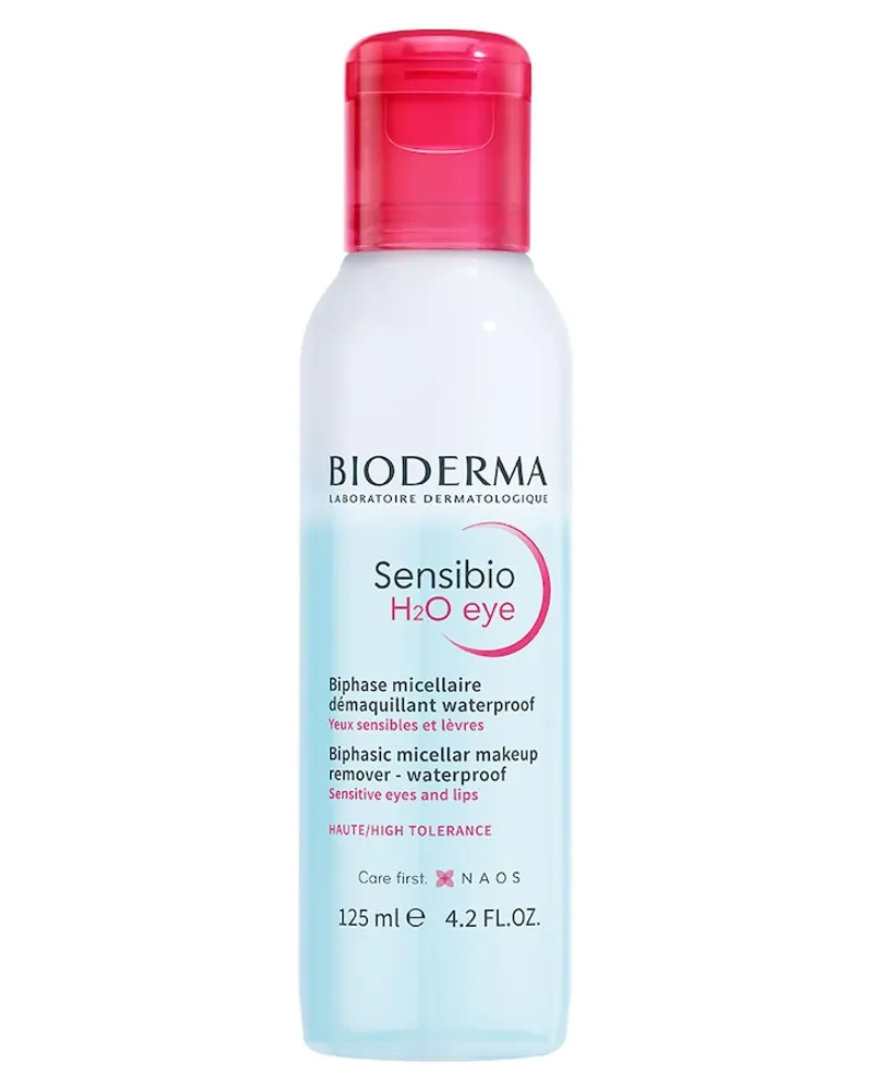 BIODERMA Sensibio H2O Reinigungslösung eye Augenmake-up Entferner 0.125 l 125 ml 