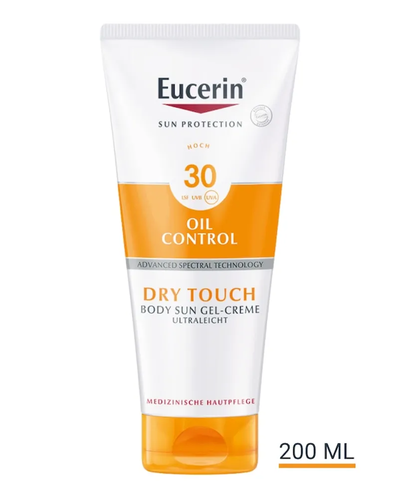 Eucerin Sun Gel-Creme Oil Control Body LSF 30 Sonnenschutz 0.2 l 