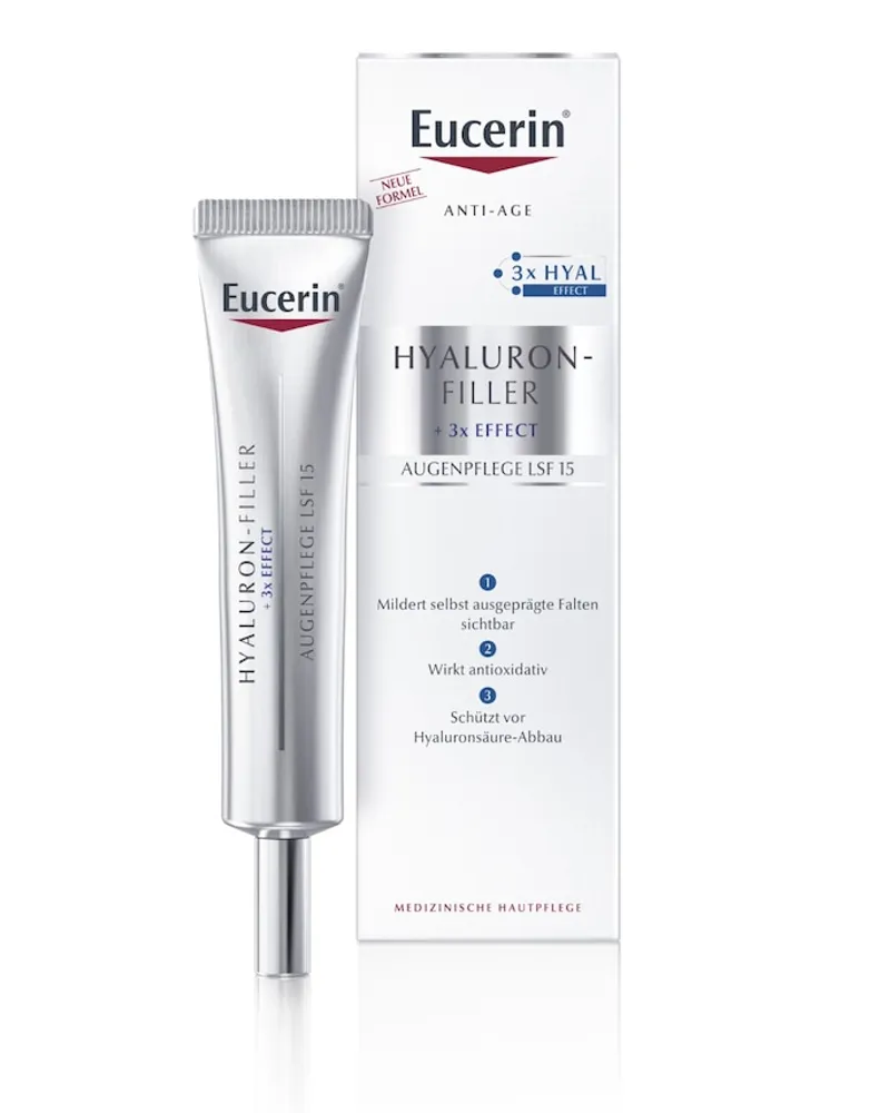 Eucerin Hyaluron-Filler Augenpflege Anti-Aging-Gesichtspflege 15 ml 