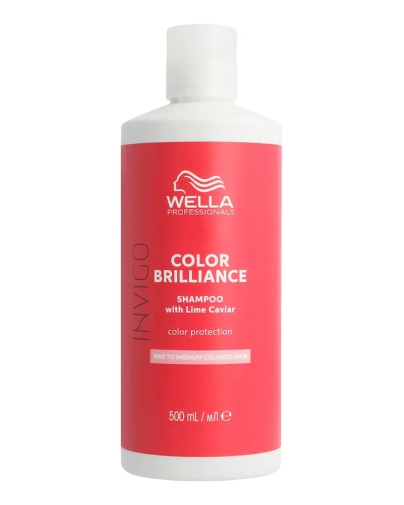 Wella INVIGO Color Brilliance with Lime Caviar Fine to Medium Coloured Hair Shampoo 1000 ml 