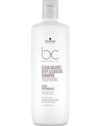 Schwarzkopf BC BONACURE Clean Balance Deep Cleansing Shampoo 1000 ml 