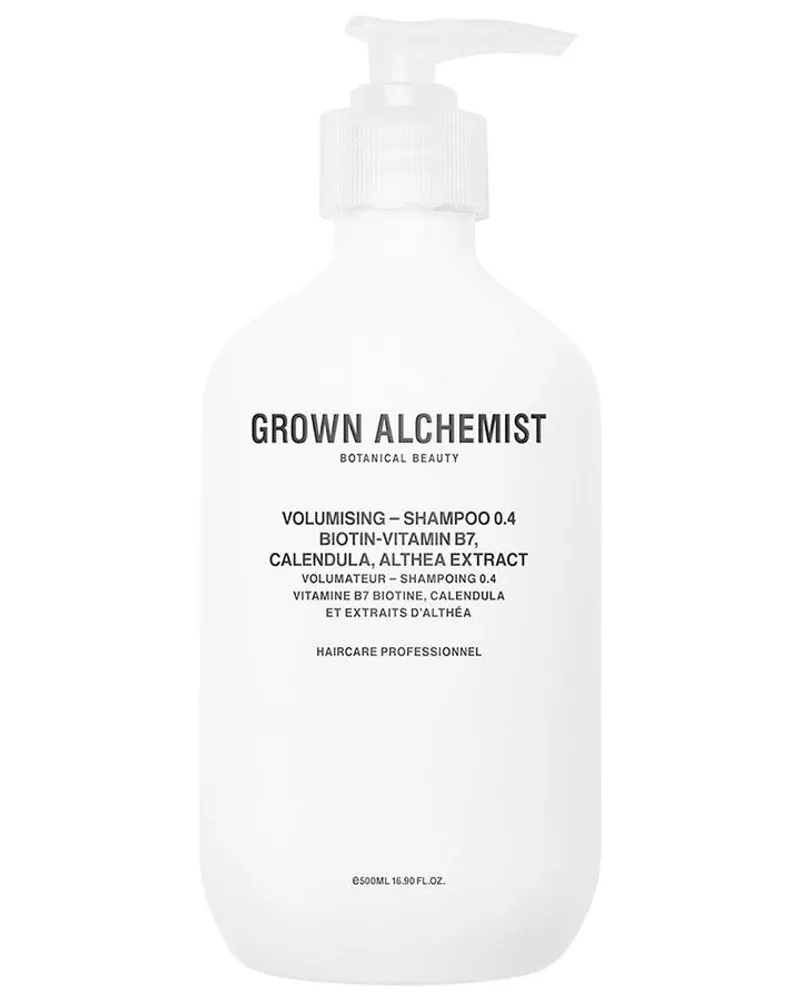 Grown Alchemist Voulmising 0.4 Biotin-Vitamin B7, Calendula Althea Extract Kopfhautpflege 500 ml 