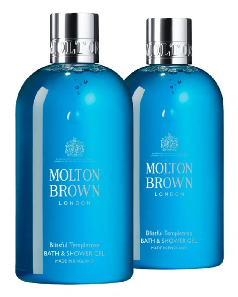 Molton Brown Blissful Templetree Bath & Shower Gel Doppelpack (2er Set) Duschgel 600 ml 