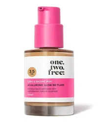 one.two.free! Step 3: Pflege Hyaluronic Glow BB Fluid BB- & CC-Cream 30 ml 03 WARM Hellbraun