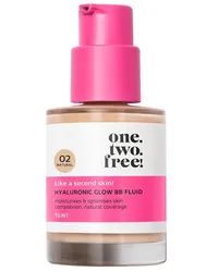 one.two.free! Step 3: Pflege Hyaluronic Glow BB Fluid BB- & CC-Cream 30 ml 03 WARM Hellbraun