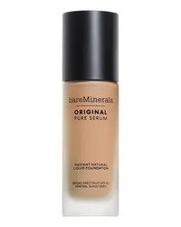 bareMinerals Original Pure Serum Radiant Natural Liquid Foundation Mineral SPF 20 30 ml MEDIUM WARM 3.5 Hellbraun