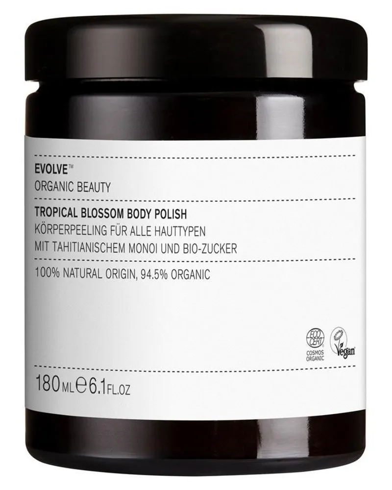 Evolve Organic Beauty Tropical Blossom Body Polish Körperpeeling 180 ml 