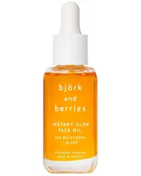 Björk & Berries INSTANT GLOW FACE OIL SEA BUCKTHORN + ALGAE Gesichtsöl 30 ml 