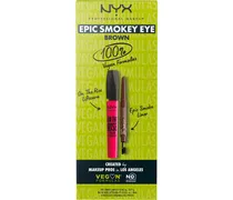 Geschenkset Augenbrauenfarbe On the Rise Volume Liftscara Mascara Black 10 ml + Fill & Fluff Eyebrow Pomade Pencil Brown 0,2 g