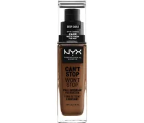 Can't Stop Won't 24-Hour Foundation 30 ml Nr. 18 Deep Sable