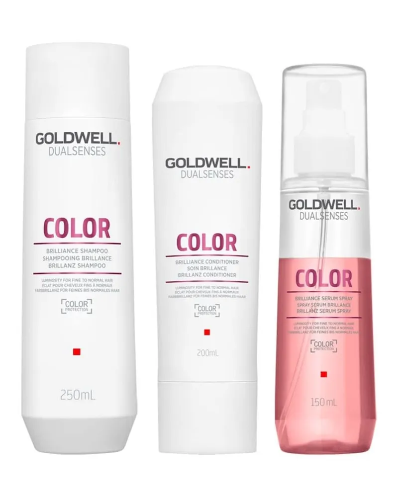 Goldwell Dualsenses Color Brilliance Bundle Serum Spray* Haarpflegesets 0.6 l 