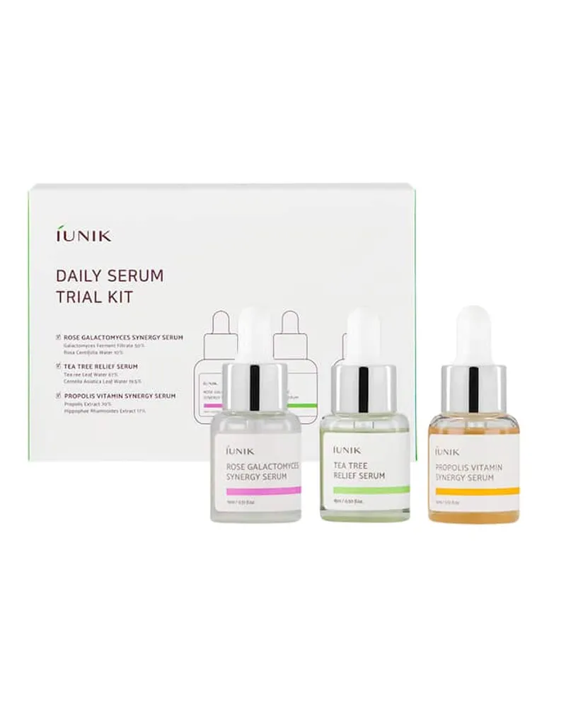 iUNIK Daily Serum Trial Kit Gesichtspflegesets 