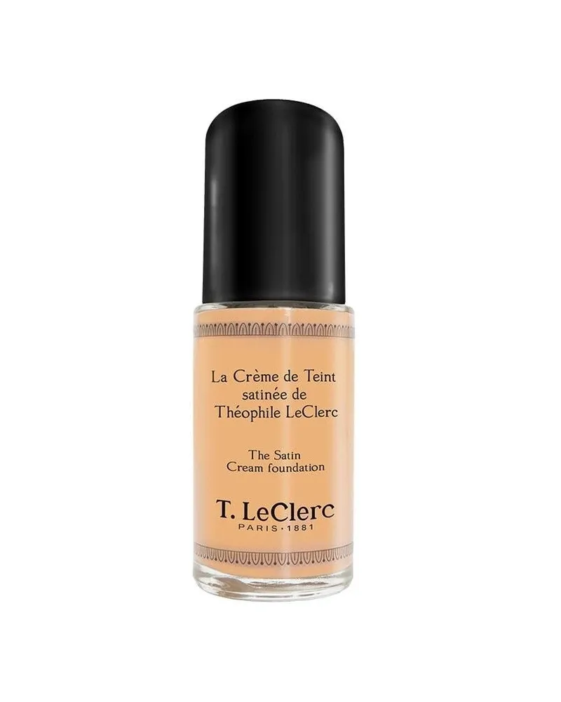 T.LeClerc SATIN CREAM FOUNDATION 05 BEIGE AMBRÉ SATINÉ Foundation 30 ml 2 CLAIR ROSÉ SATI Hellbraun