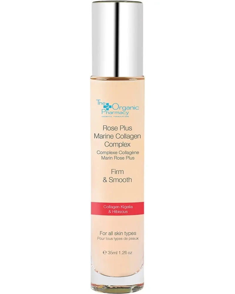 The Organic Pharmacy Rose Plus Marine Collagen Complex Anti-Aging-Gesichtspflege 35 ml 