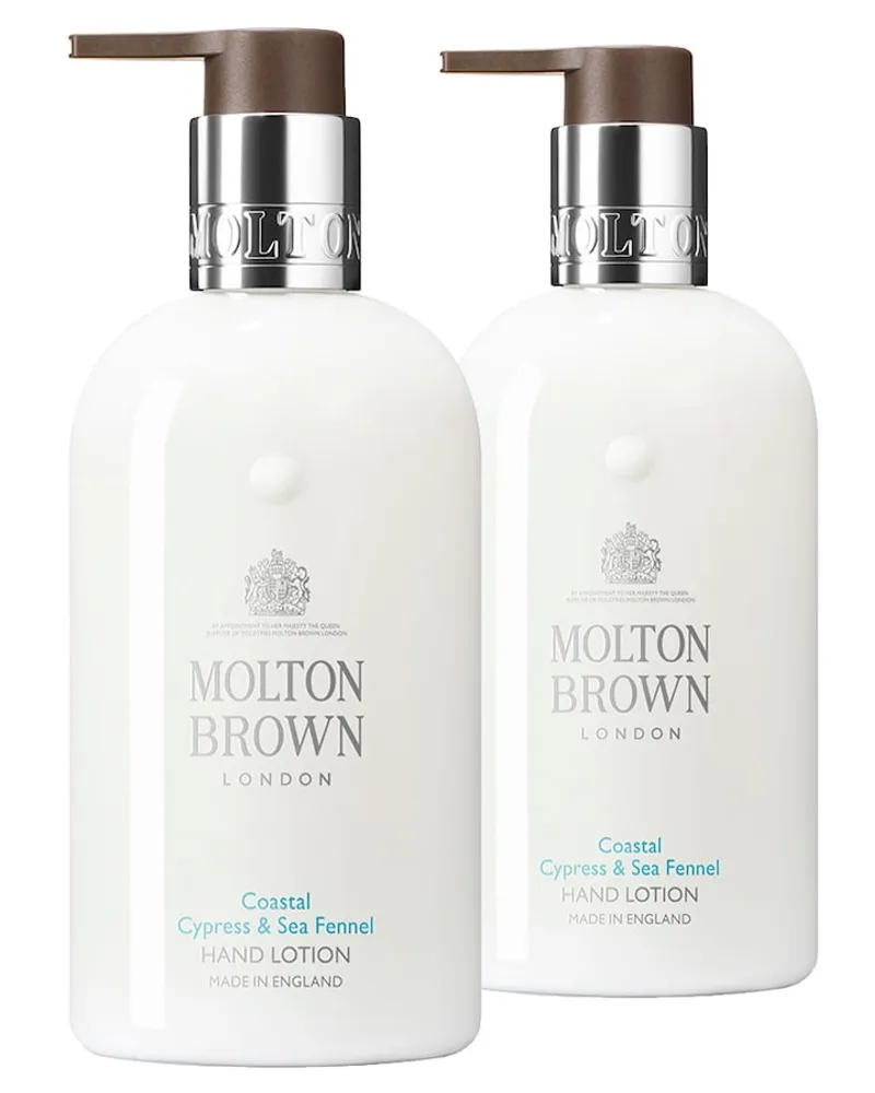 Molton Brown Coastal Cypress & Sea Fennel Hand Lotion Doppelpack (2er Set) Handcreme 600 ml 