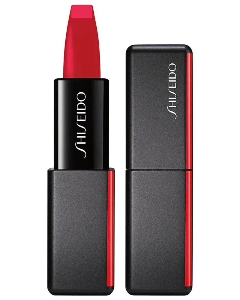 Shiseido ModernMatte Powder Lipstick Lippenstifte 4 g Nr.529 Cocktail Hour Dunkelrot