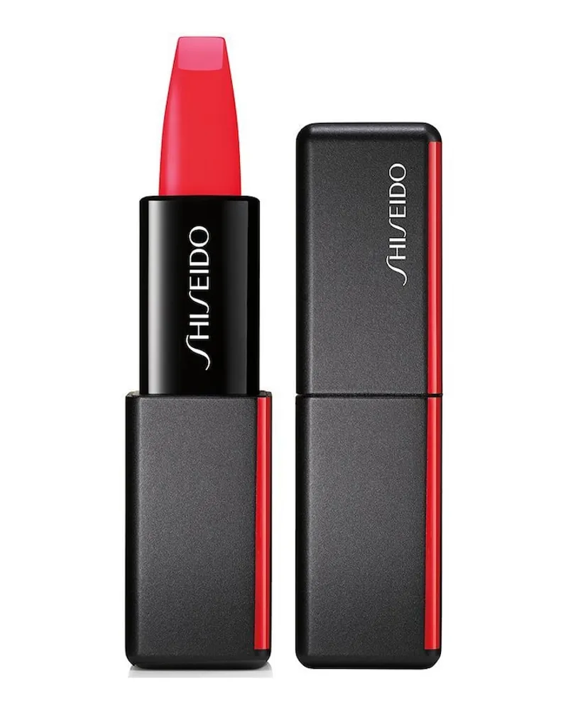 Shiseido ModernMatte Powder Lipstick Lippenstifte 4 g Nr.529 Cocktail Hour Dunkelrot