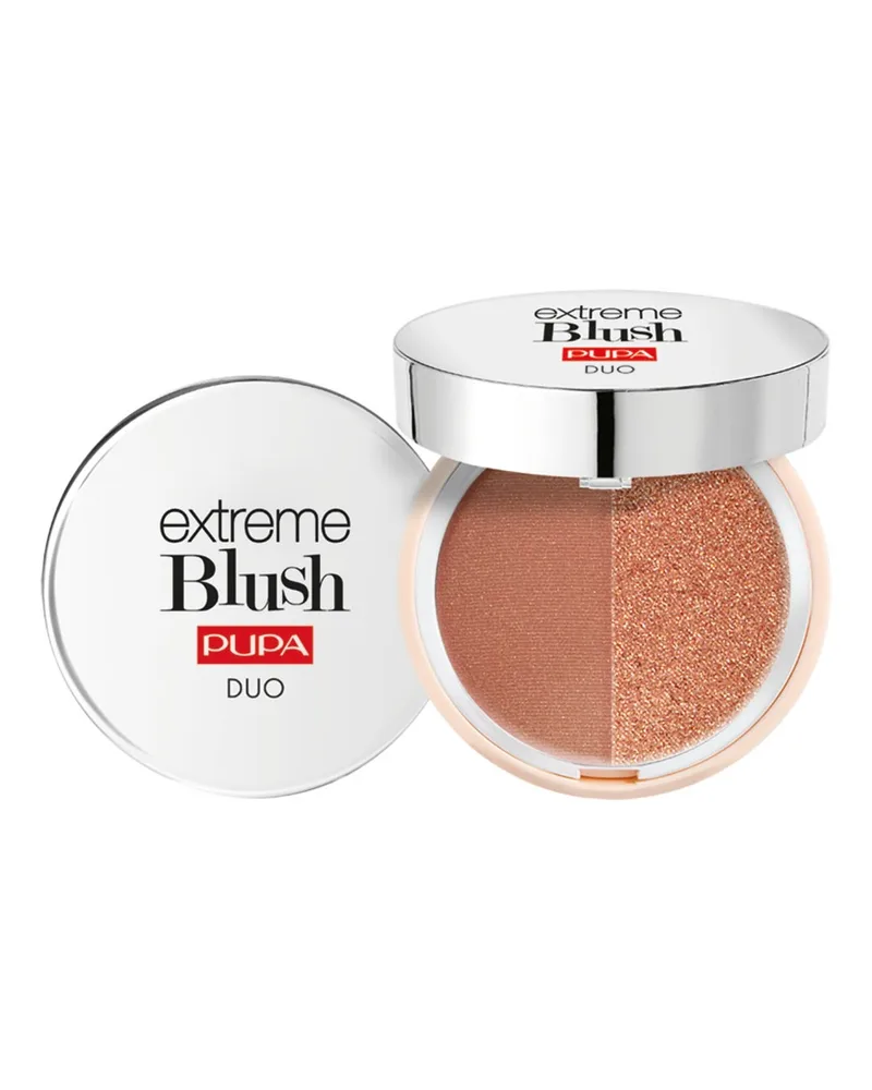 PUPA Milano Extreme Duo Blush 4 g 120 Radiand Caramel Glow Spice Hellbraun