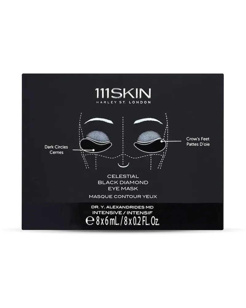 111SKIN Celestial Black Diamond Eye Mask Box Anti-Aging Masken 48 ml 