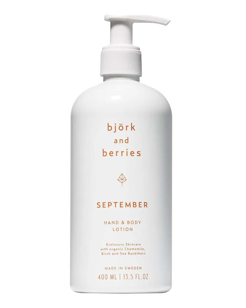 Björk & Berries September Hand & Body Lotion Bodylotion 400 ml 