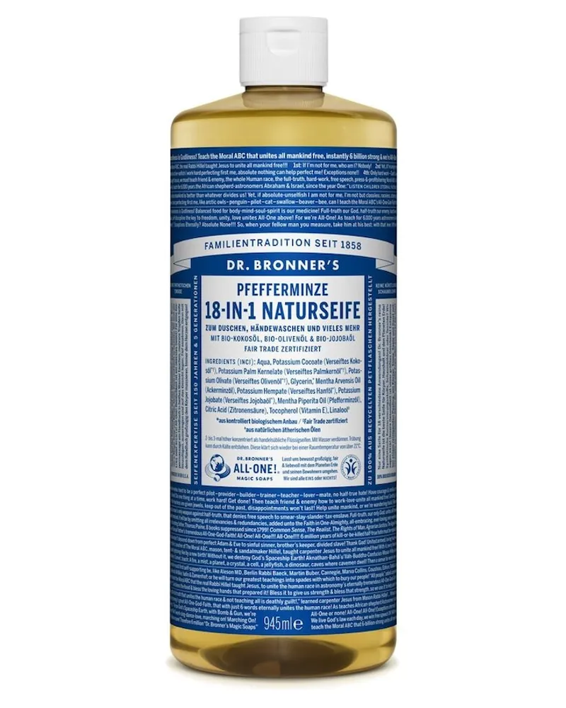 Dr. Bronner's Pfefferminze 18in1 Naturseife 945ml Seife 