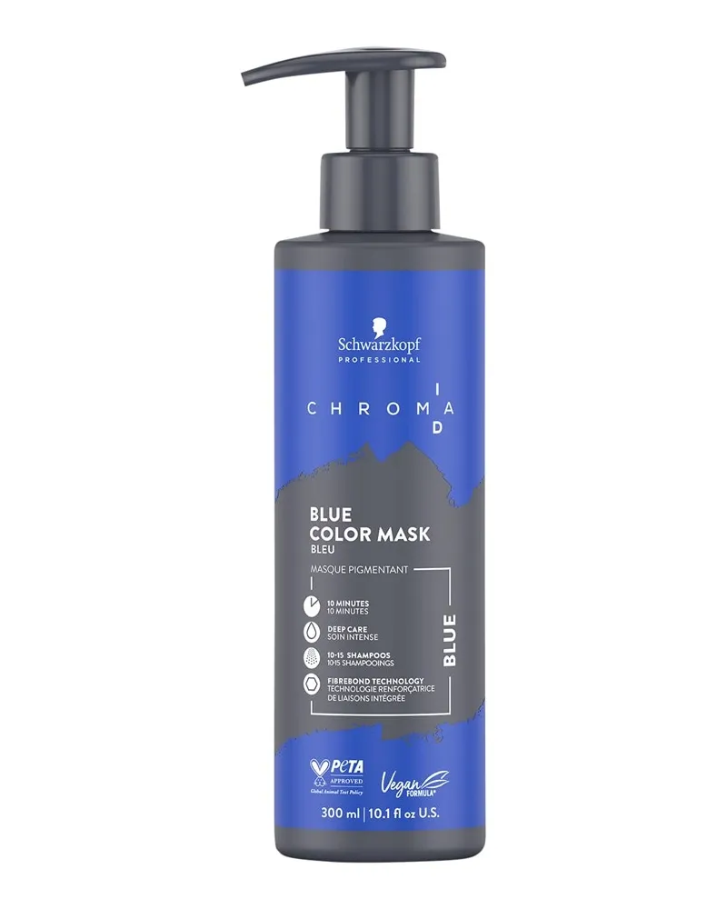 Schwarzkopf Bonding Color Mask Haarkur & -maske 300 ml Blau Blau