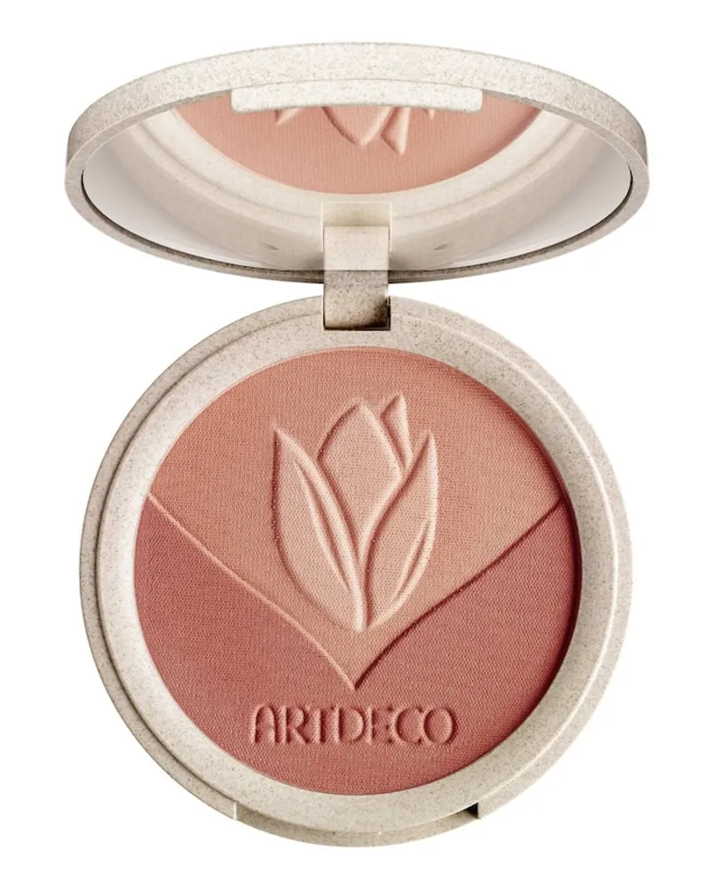 Artdeco Green Couture Natural Trio Blush 9 g 4 ROSE GARDEN Hellbraun