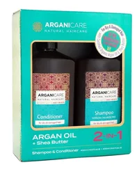 ARGANICARE Duo Shampoo + Conditioner Argan Haarpflegesets 