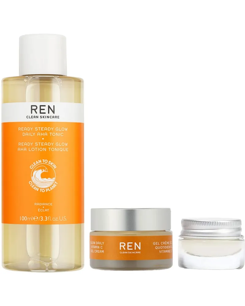 REN Ultimate Glow Heroes Starter Kit Gesichtspflegesets 