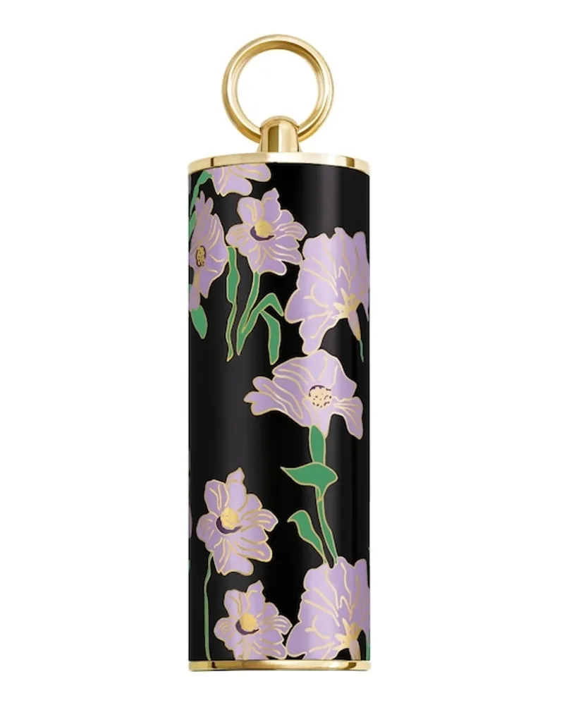 Carolina Herrera New York Lipstick Cap Leerpaletten Purple Flower Schwarz