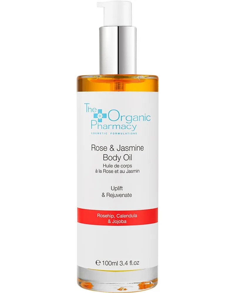 The Organic Pharmacy Rose & Jasmine Body Oil Körperöl 100 ml 