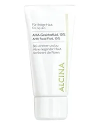 ALCINA Aha-Gesichtsfluid 10% Reinigungscreme 50 ml 