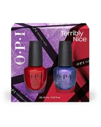 OPI Terribly Nice Nail Lacquer Holiday Collection Duo Nagellack Schwarz