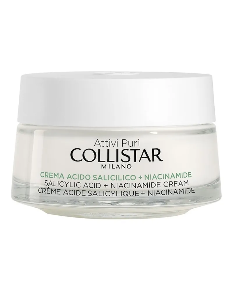 Collistar Attivi Puri Salicylic Acid + Niacinamide Gesichtscreme 50 ml 