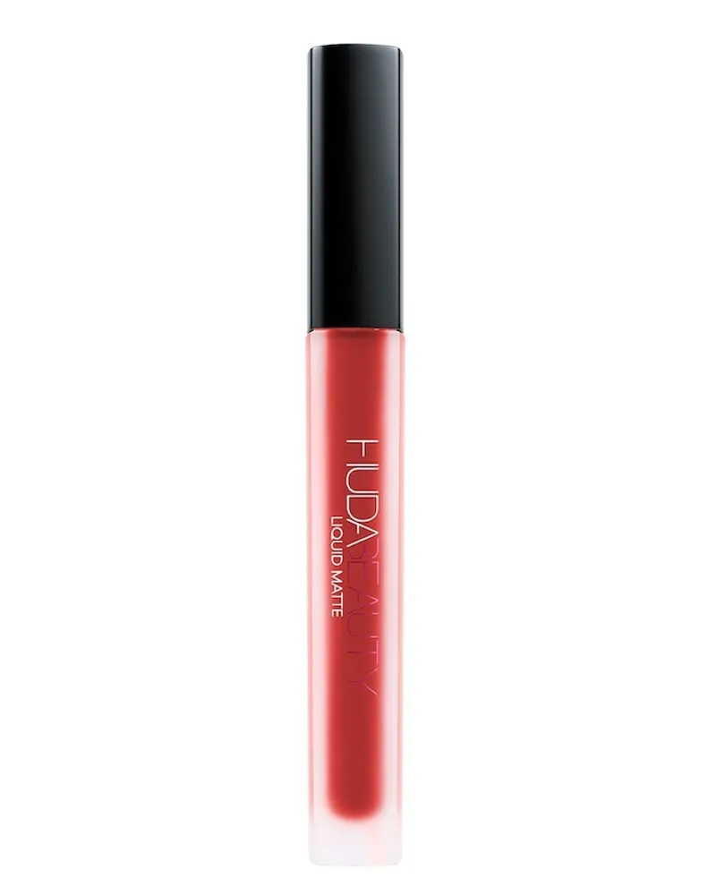 HUDA BEAUTY Liquid Matte Lipstick Lippenstifte 4.2 ml Miss America Dunkelrot